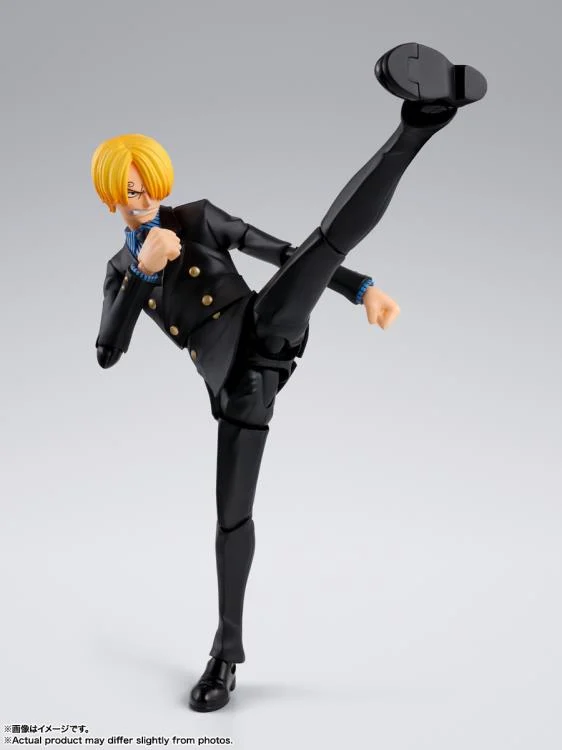 One Piece S.H.Figuarts Sanji (Romance Dawn) Action Figure - Image 5