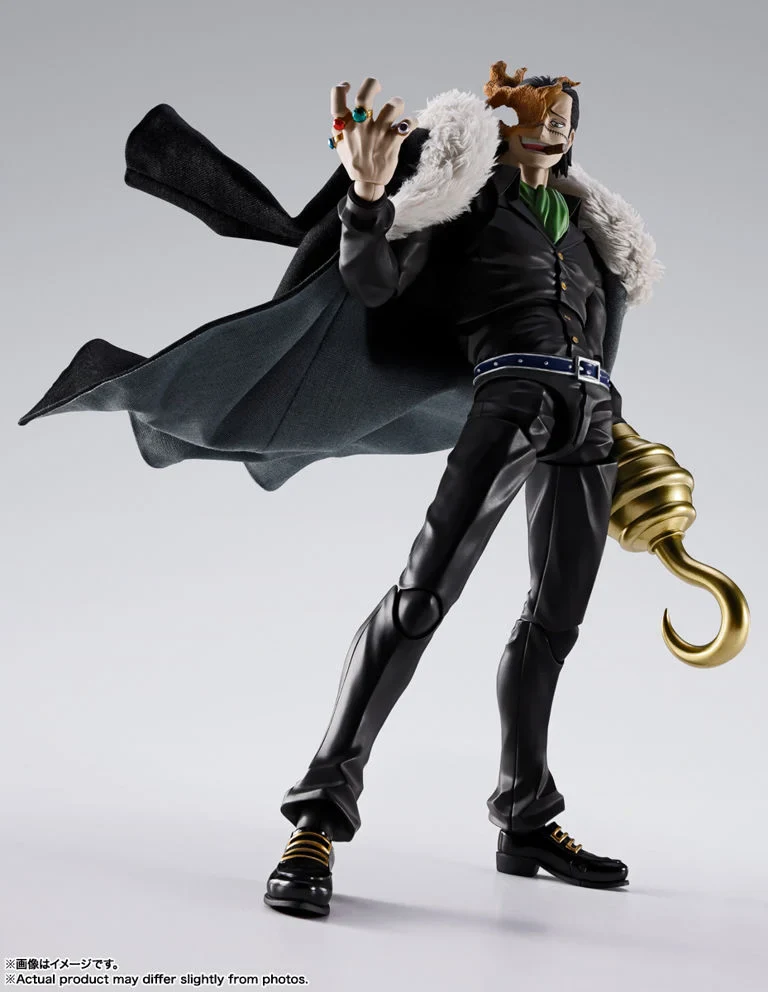 One Piece S.H.Figuarts Sir Crocodile (Marineford) Action Figure - Image 4