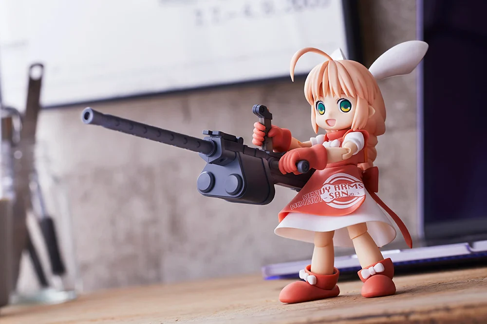 One-Shot Bug Killer!! Interceptor Doll HoiHoi-san Legacy HoiHoi-san (New Edition Heavy Arms Ver.) Model Kit - Image 2