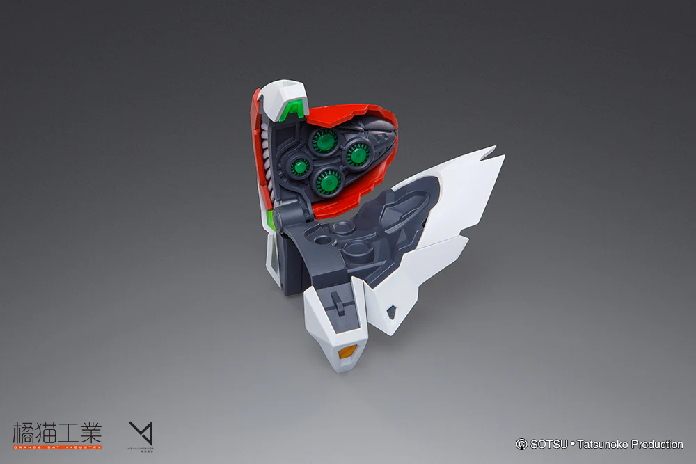 Orange Cat Blaster Tekkaman Blade Model Kit - Image 11