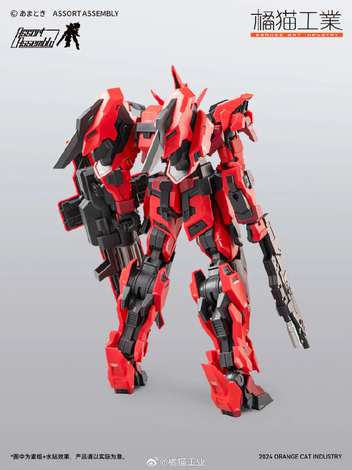 Super Robot Heroes Ext-GS/EA2 Estailev Cassowary 1/100 Scale Model Kit - Image 3