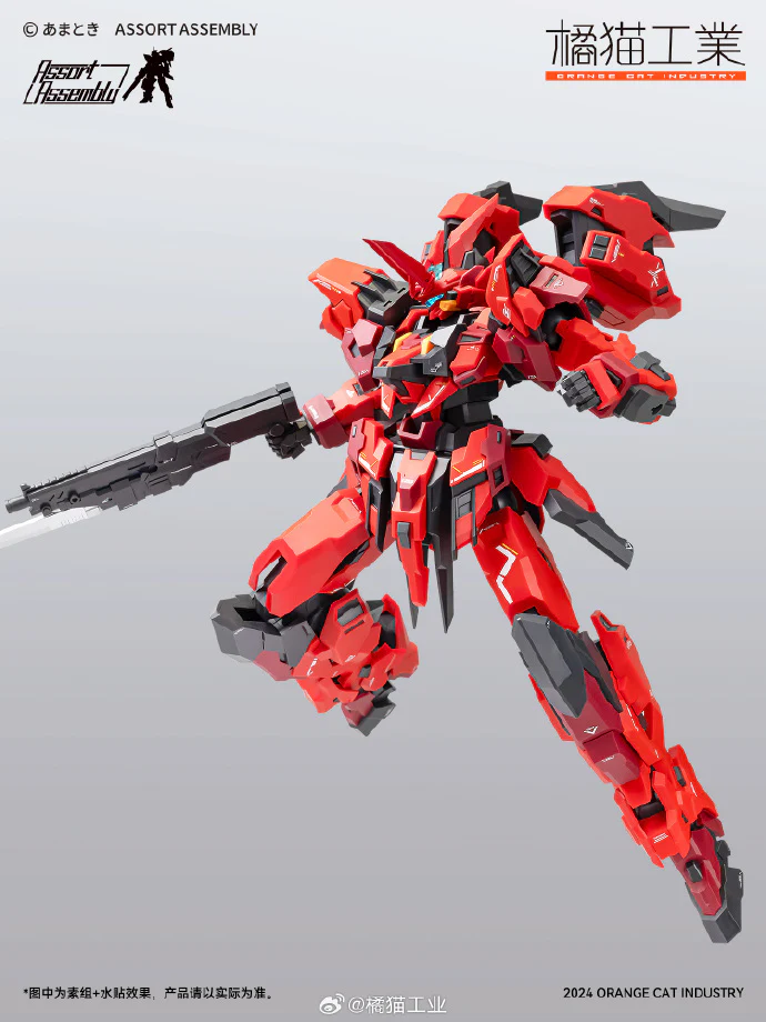 Super Robot Heroes Ext-GS/EA2 Estailev Cassowary 1/100 Scale Model Kit - Image 4