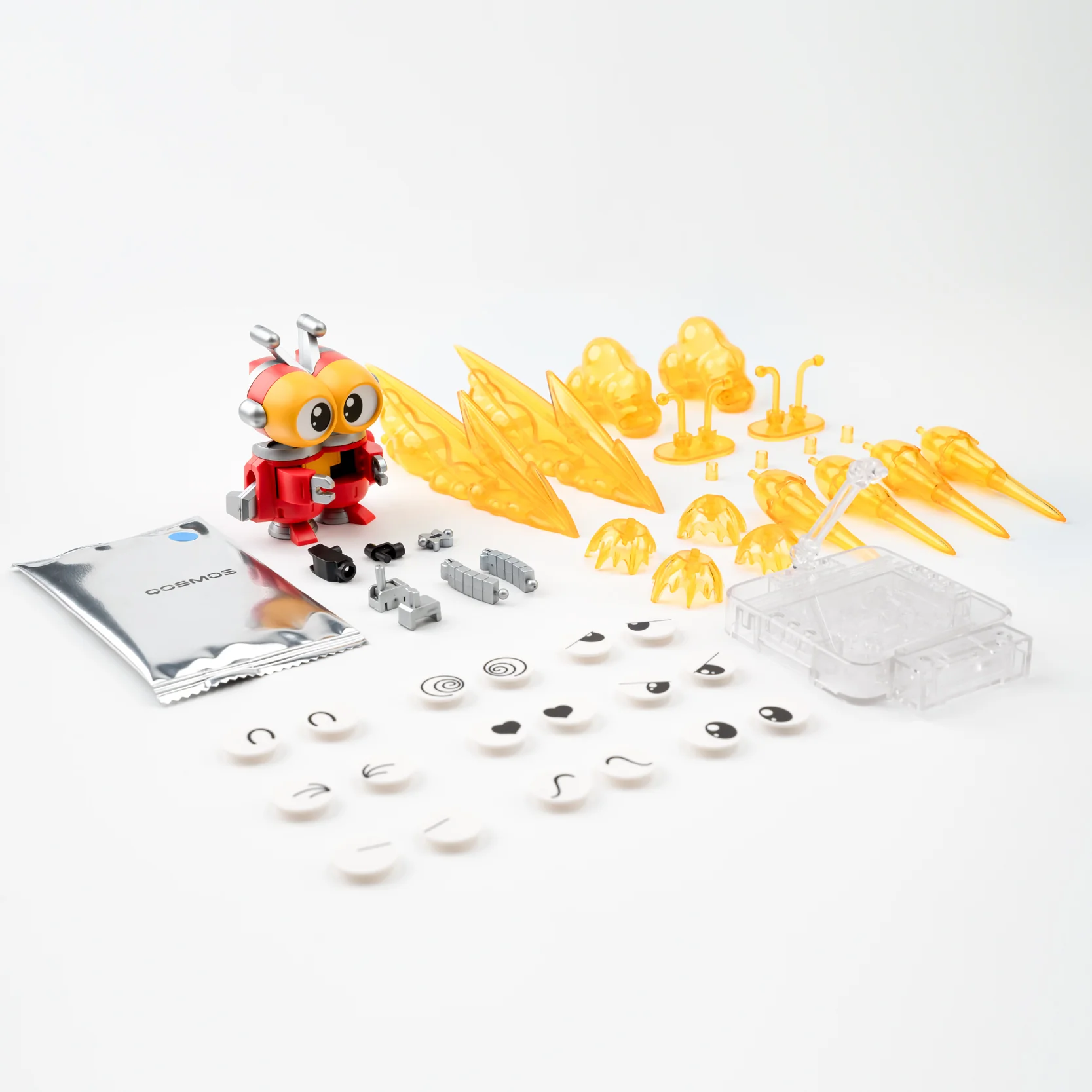 B-Robo Kabutack Qosmos Tobimasky & Denden Roller Model Kit Set - Image 5