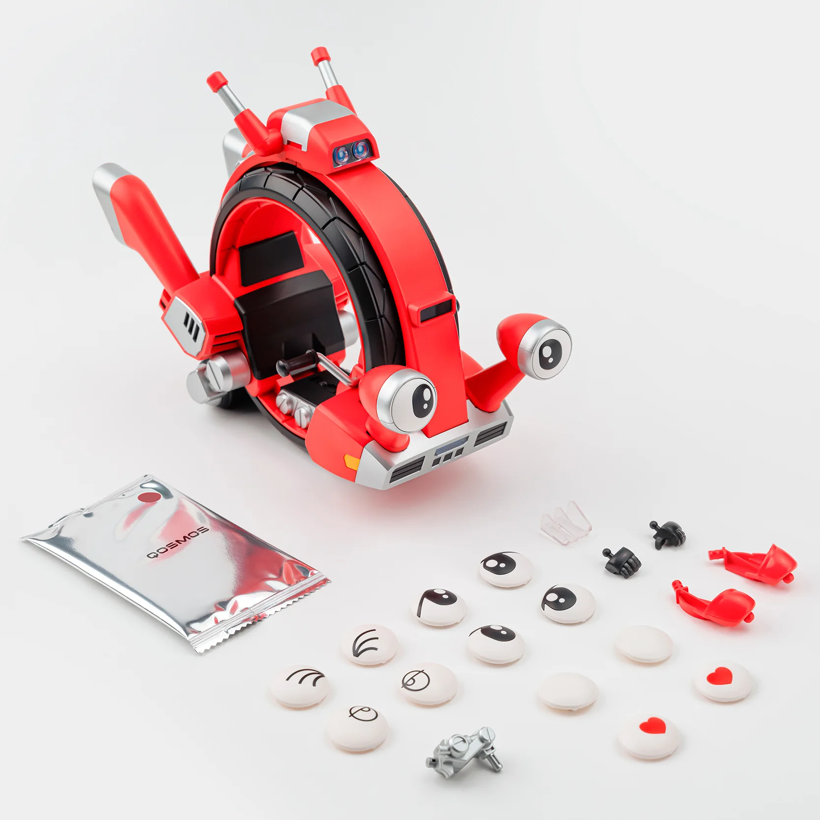 B-Robo Kabutack Qosmos Tobimasky & Denden Roller Model Kit Set - Image 8