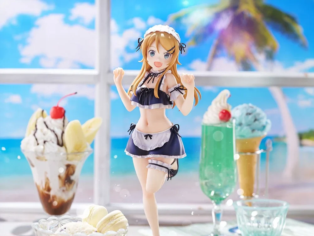 Oreimo Tenitol Tall Kirino Kousaka (Swimsuit Maid Ver.) Figure