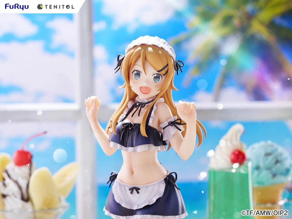 Oreimo Tenitol Tall Kirino Kousaka (Swimsuit Maid Ver.) Figure - Image 5
