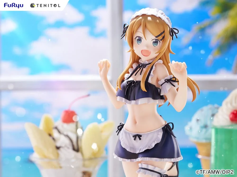 Oreimo Tenitol Tall Kirino Kousaka (Swimsuit Maid Ver.) Figure - Image 6