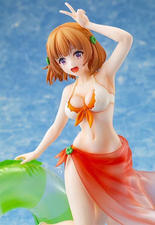 Osamake: Romcom Where The Childhood Friend Won't Lose CA Works Kuroha Shida (Swimsuit Ver.) 1/7 Scale Figure - Image 6