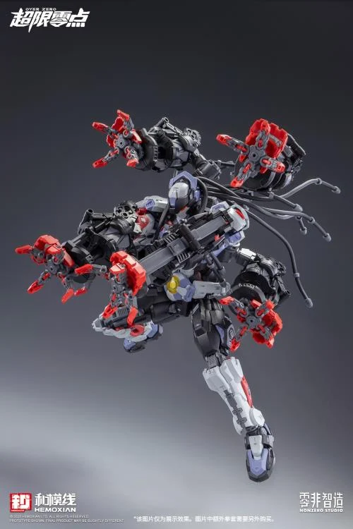 Over Zero Series Baki 1/10 Scale Accessory Model Kit - Image 5