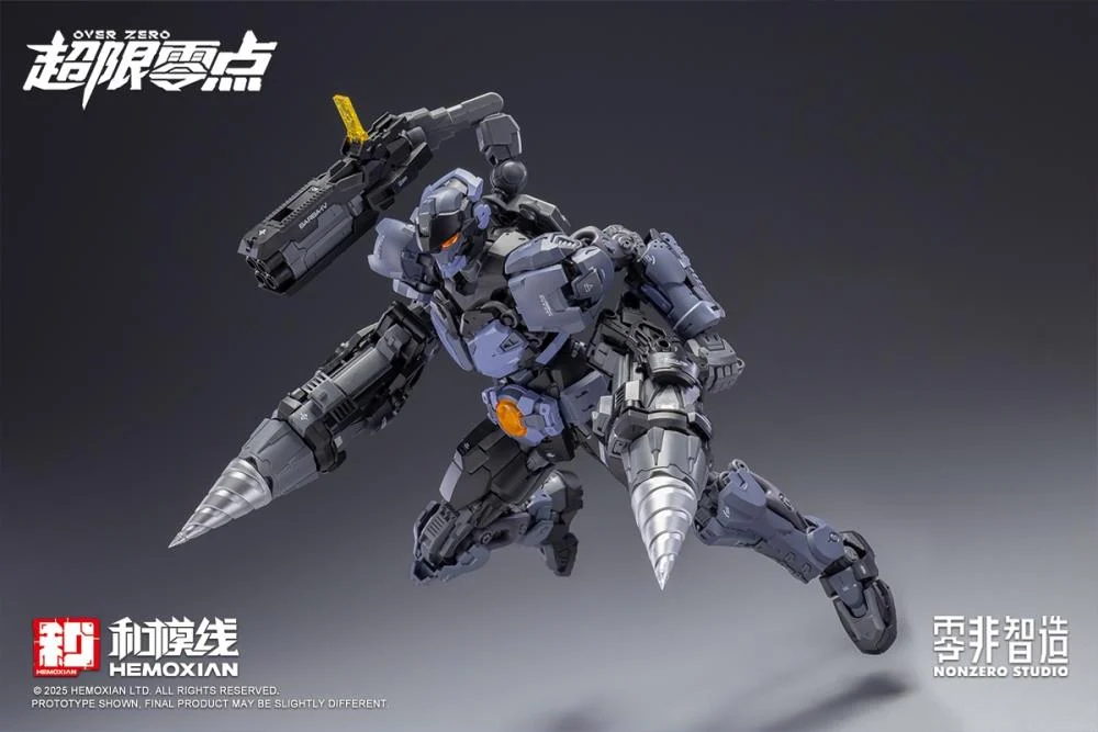 Over Zero Series Baki 1/10 Scale Model Kit - Image 10
