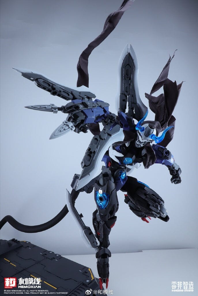 Over Zero Series Lone Shadow Full Set Deluxe 1/10 Scale Model Kit - Image 38