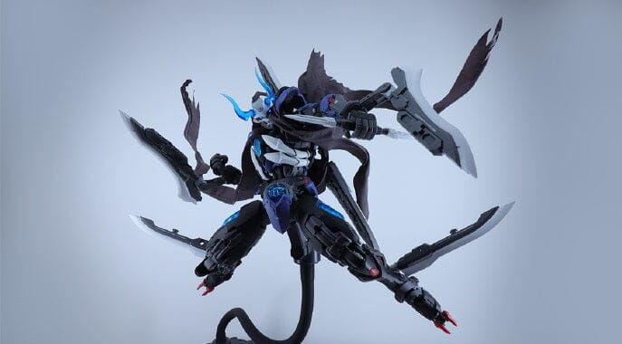 Over Zero Series Lone Shadow Full Set Deluxe 1/10 Scale Model Kit - Image 42