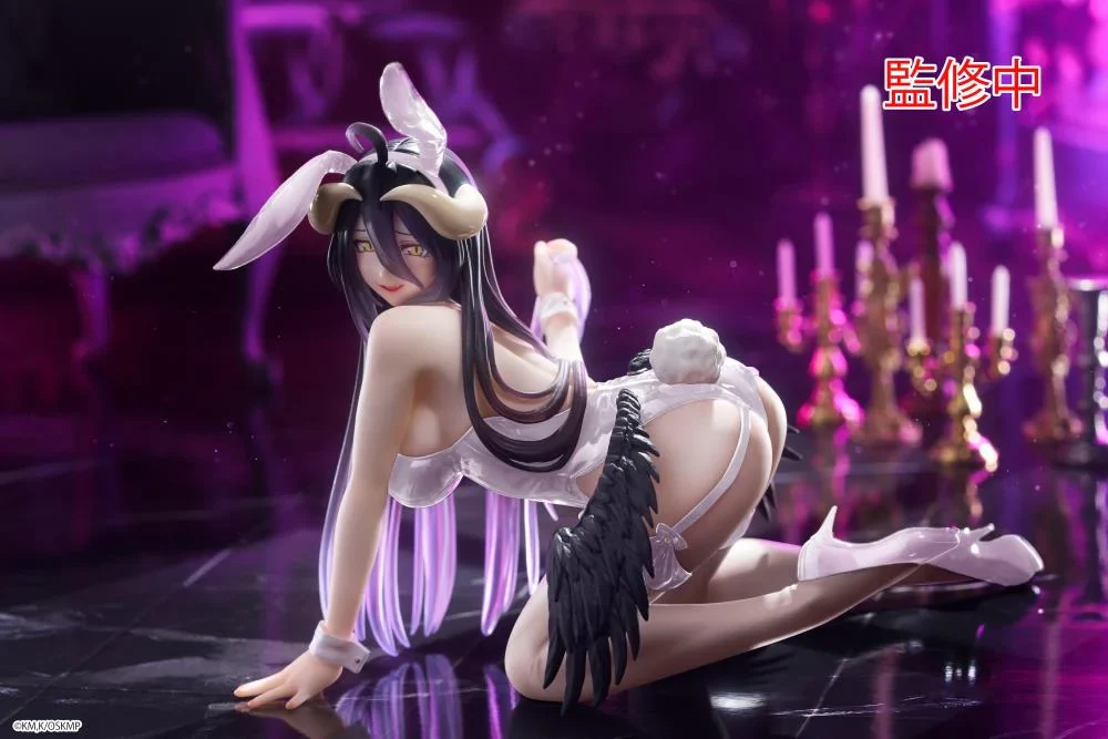 Overlord Desktop Cute Albedo (Bunny Ver.) Figure (Renewal Edition) - Image 2