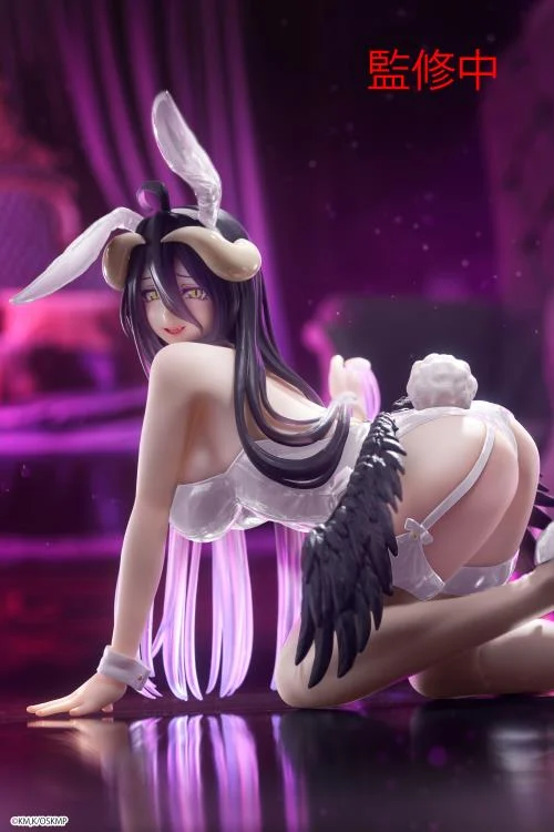 Overlord Desktop Cute Albedo (Bunny Ver.) Figure (Renewal Edition) - Image 4