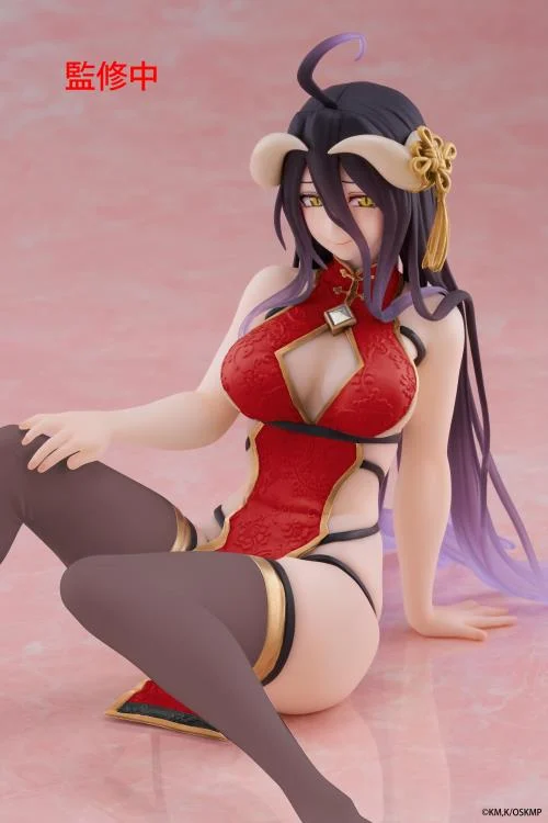 Overlord Desktop Cute Albedo (Chinese Dress Renewal Ver.) Figure - Image 10