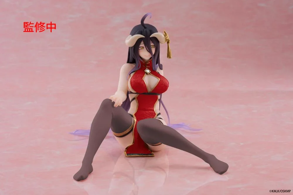 Overlord Desktop Cute Albedo (Chinese Dress Renewal Ver.) Figure - Image 6