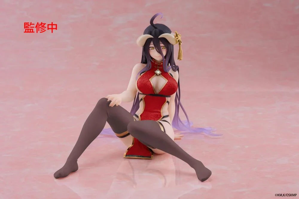Overlord Desktop Cute Albedo (Chinese Dress Renewal Ver.) Figure - Image 7