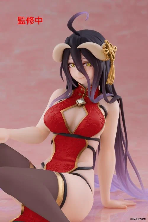 Overlord Desktop Cute Albedo (Chinese Dress Renewal Ver.) Figure - Image 8