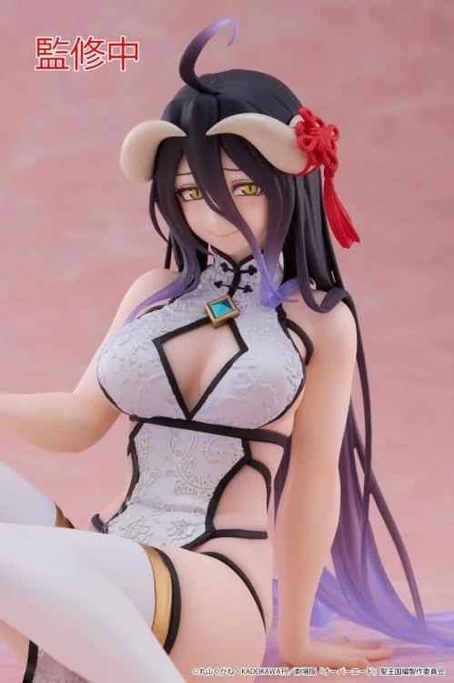 Overlord Desktop Cute Albedo (Chinese Dress Ver.) Figure - Image 5