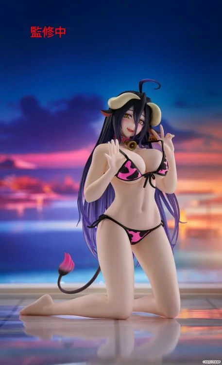 Overlord Desktop Cute Albedo (Cow-Print Swimsuit Ver.) Figure (Renewal Edition) - Image 2