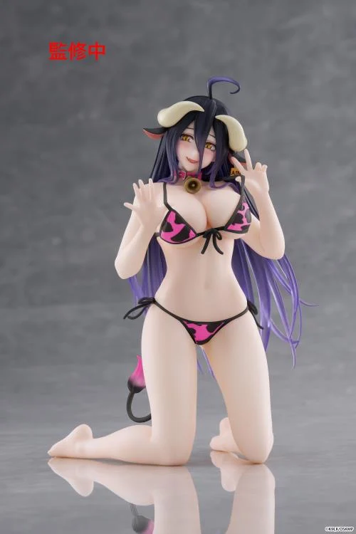 Overlord Desktop Cute Albedo (Cow-Print Swimsuit Ver.) Figure (Renewal Edition) - Image 5
