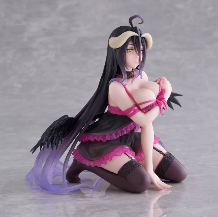 Overlord Desktop Cute Albedo (Negligee Ver.) Figure - Image 10