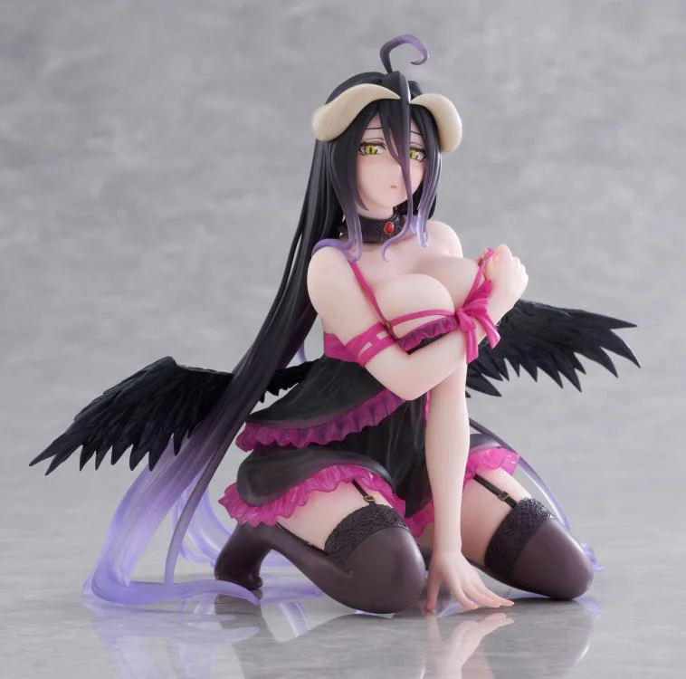 Overlord Desktop Cute Albedo (Negligee Ver.) Figure - Image 5