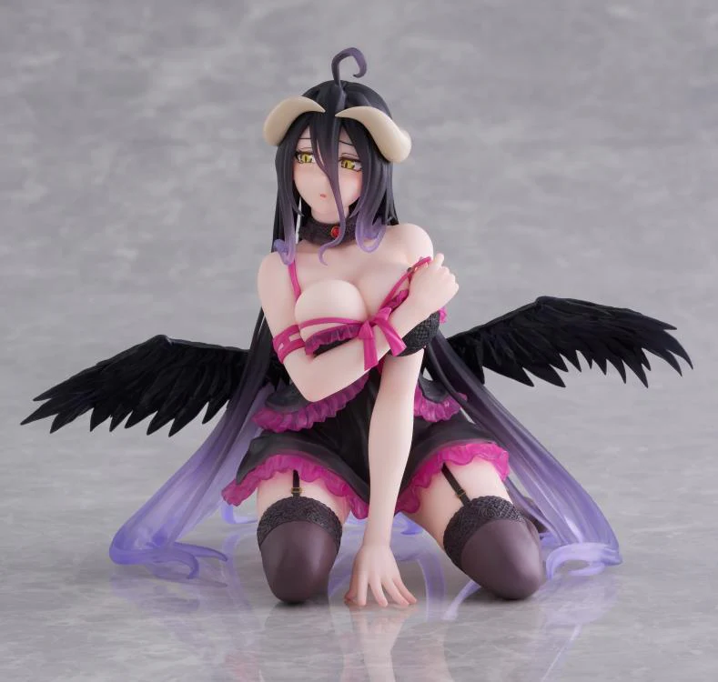 Overlord Desktop Cute Albedo (Negligee Ver.) Figure - Image 7