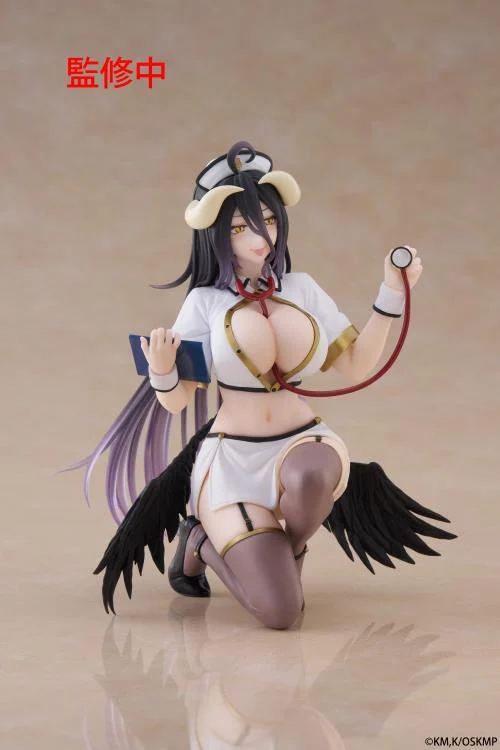 Overlord Desktop Cute Albedo (Nurse Ver.) Figure - Image 10