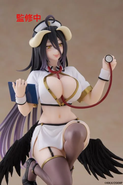 Overlord Desktop Cute Albedo (Nurse Ver.) Figure - Image 11