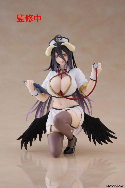 Overlord Desktop Cute Albedo (Nurse Ver.) Figure - Image 5