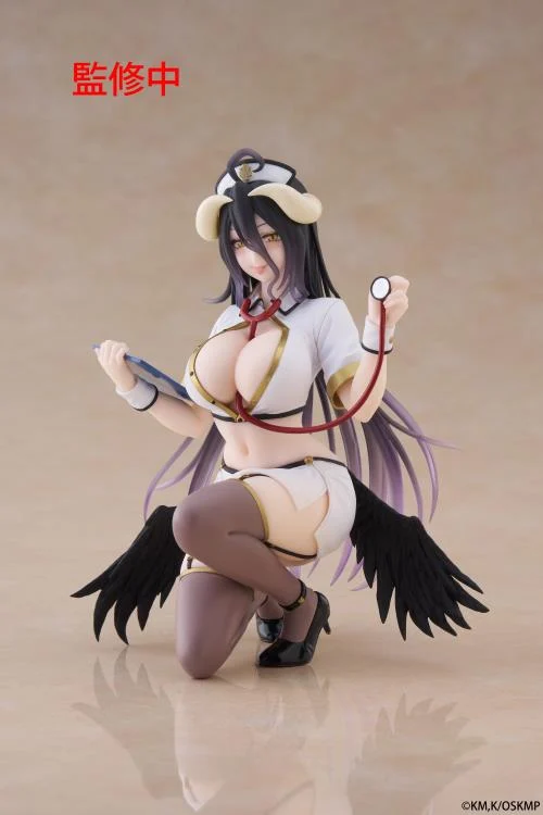 Overlord Desktop Cute Albedo (Nurse Ver.) Figure - Image 7