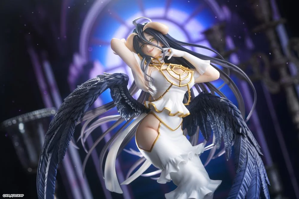 Overlord T-Most Albedo (Pure White Devil Ver.) Figure - Image 4