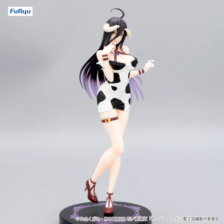 Overlord Trio-Try-iT Albedo (Mini Dress Cow Pattern Ver.) Figure - Image 2