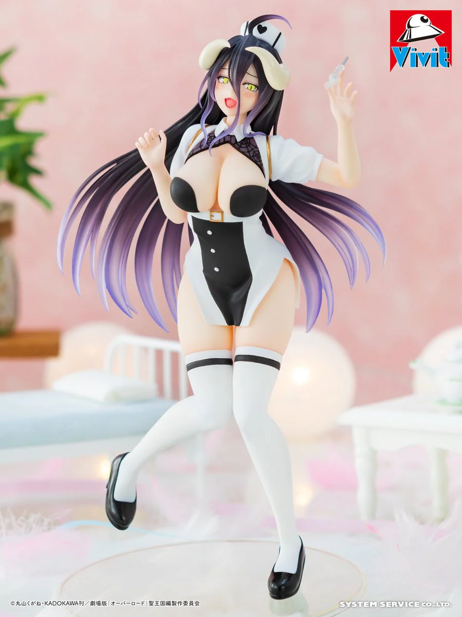 Overlord Vivit Albedo (Nurse Ver.) Figure - Image 2