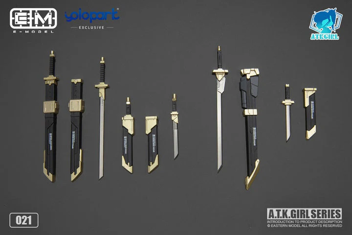 [Overseas Ver] A.T.K. Girl Brocade-Clad Elite Guard (Jinyi Wei JW-021) 1/12 Scale Model Kit - Image 23