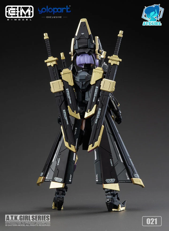 [Overseas Ver] A.T.K. Girl Brocade-Clad Elite Guard (Jinyi Wei JW-021) 1/12 Scale Model Kit - Image 3