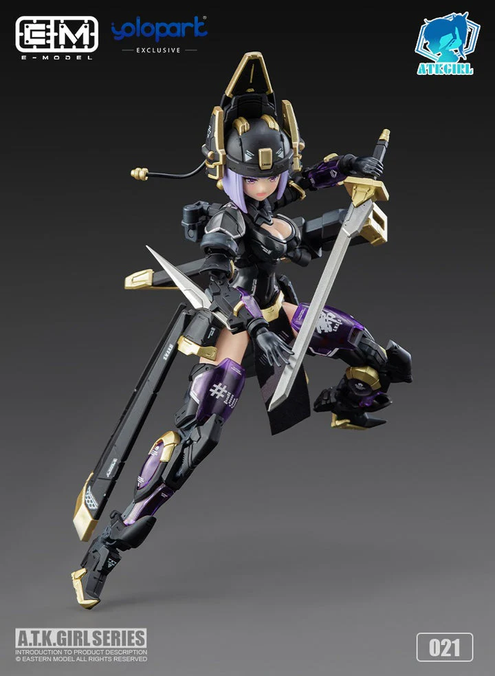 [Overseas Ver] A.T.K. Girl Brocade-Clad Elite Guard (Jinyi Wei JW-021) 1/12 Scale Model Kit - Image 5