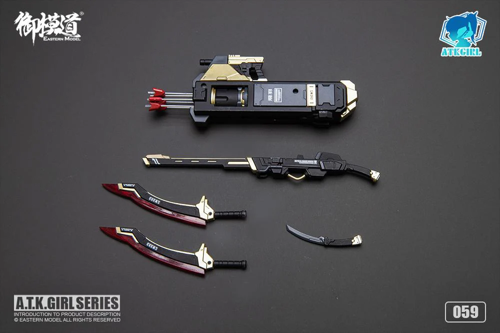 [Overseas Ver] A.T.K. Girl Brocade-Clad Elite Guard (Jinyi Wei JW-059) 1/12 Scale Model Kit - Image 19