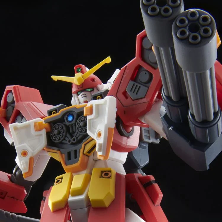 Mobile Suit Gundam Wing HGAC XXXG-01H2 Gundam Heavyarms Custom 1/144 Scale Model Kit (P-Bandai) - Image 10