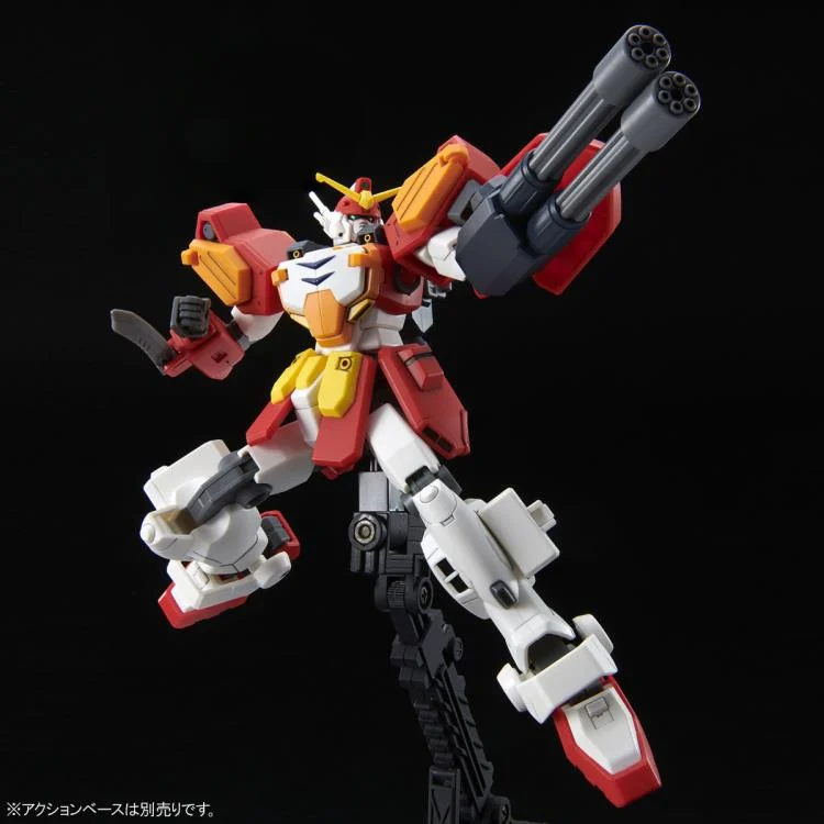 Mobile Suit Gundam Wing HGAC XXXG-01H2 Gundam Heavyarms Custom 1/144 Scale Model Kit (P-Bandai) - Image 3