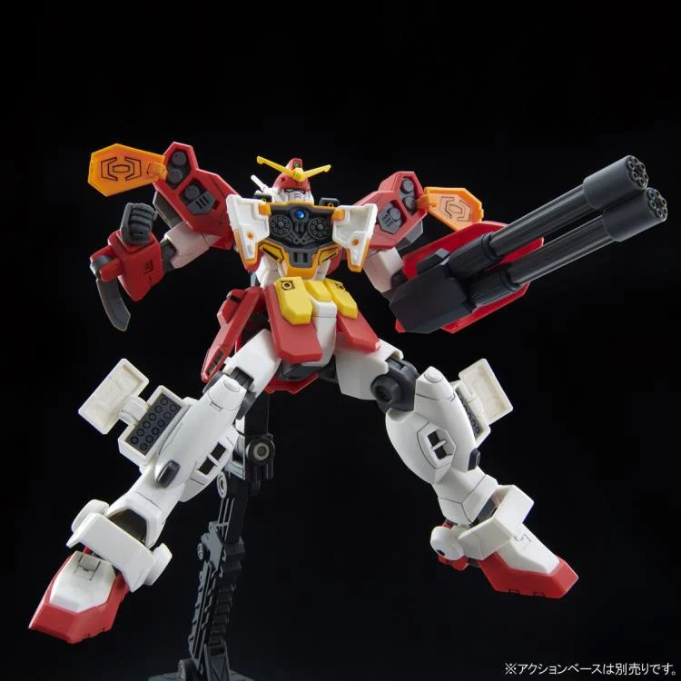 Mobile Suit Gundam Wing HGAC XXXG-01H2 Gundam Heavyarms Custom 1/144 Scale Model Kit (P-Bandai) - Image 8