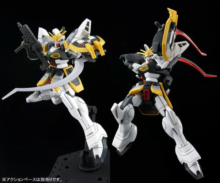Mobile Suit Gundam Wing HGAC XXXG-01SRC Gundam Sandrock Custom 1/144 Scale Model Kit (P-Bandai) - Image 9