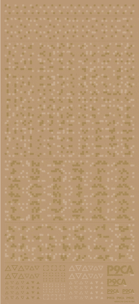 Pixel Camouflage Decal 2 Ground Camouflage(1pc) - Image 3