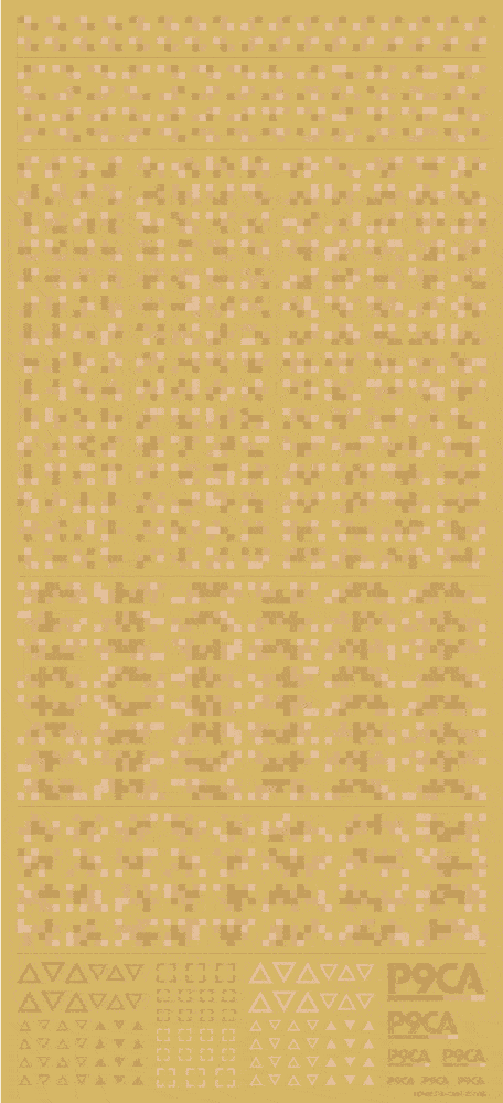 Pixel Camouflage Decal 2 Desert Camouflage(1pc) - Image 3