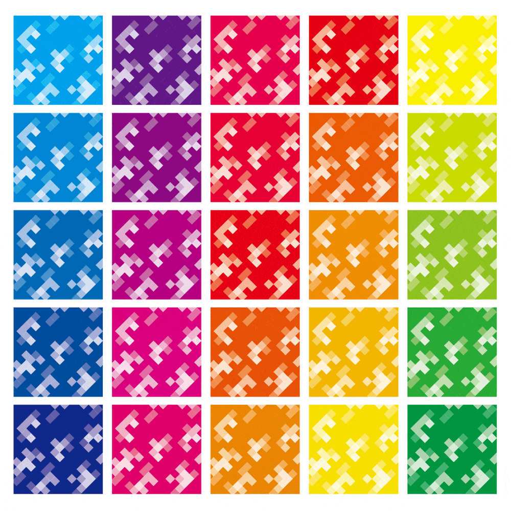 Pixel Camouflage Decal 2 White(1pc) - Image 4