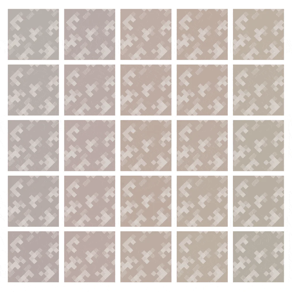 Pixel Camouflage Decal 2 White(1pc) - Image 6