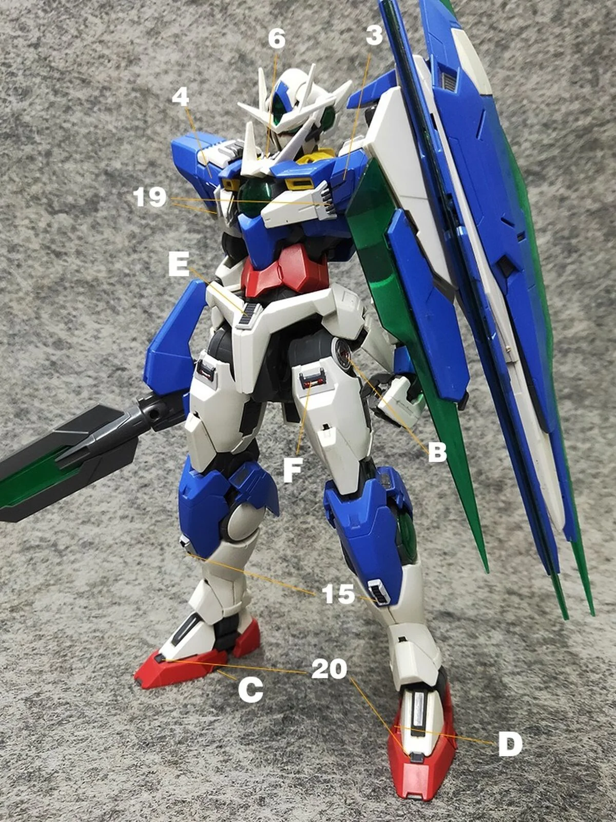 D.U.A Details Upgrade Accessories GP-014 MG Qan[t] - Image 4