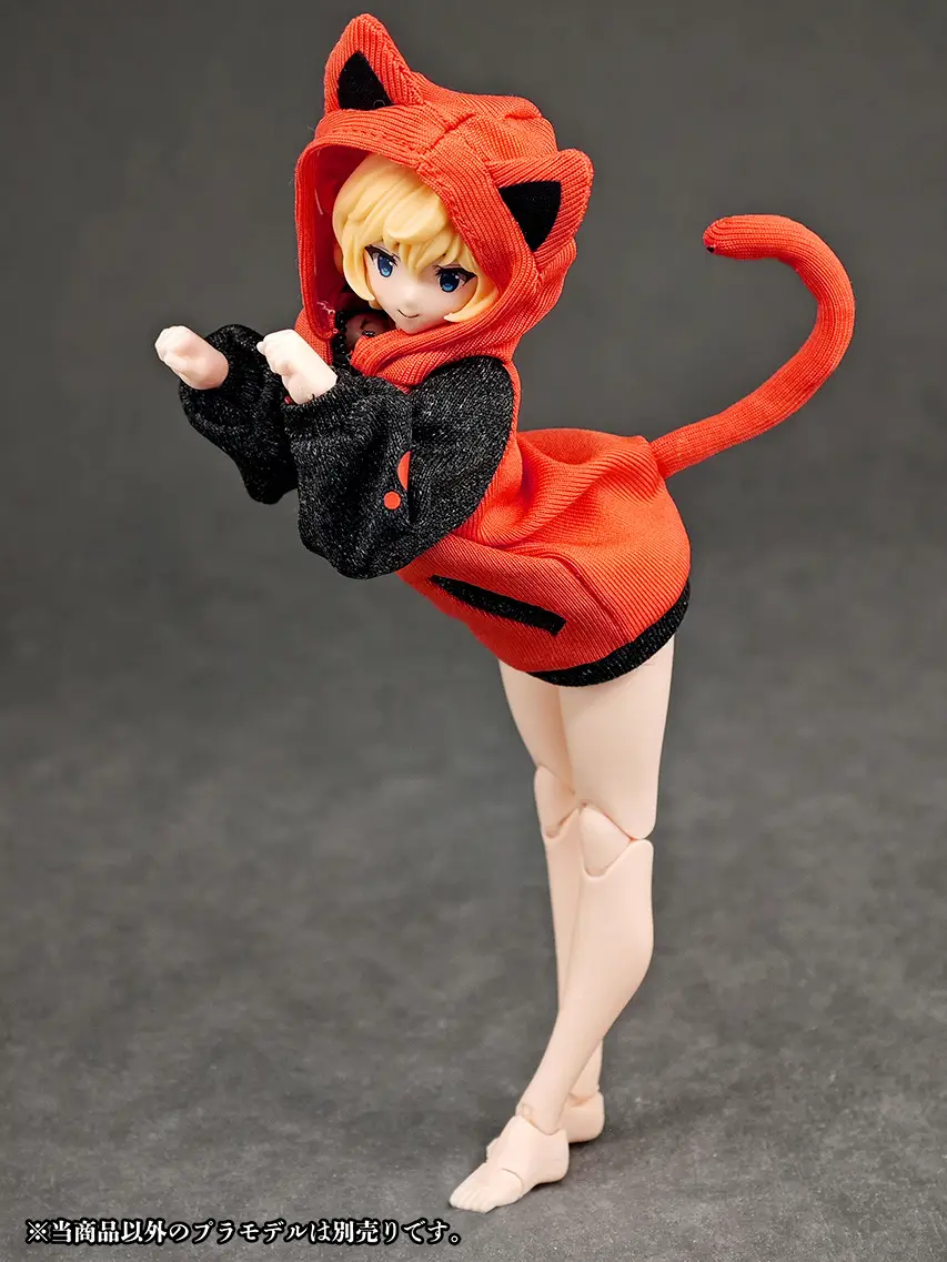 Party Animal Girl Room Wear Cat Hoodie - Image 5
