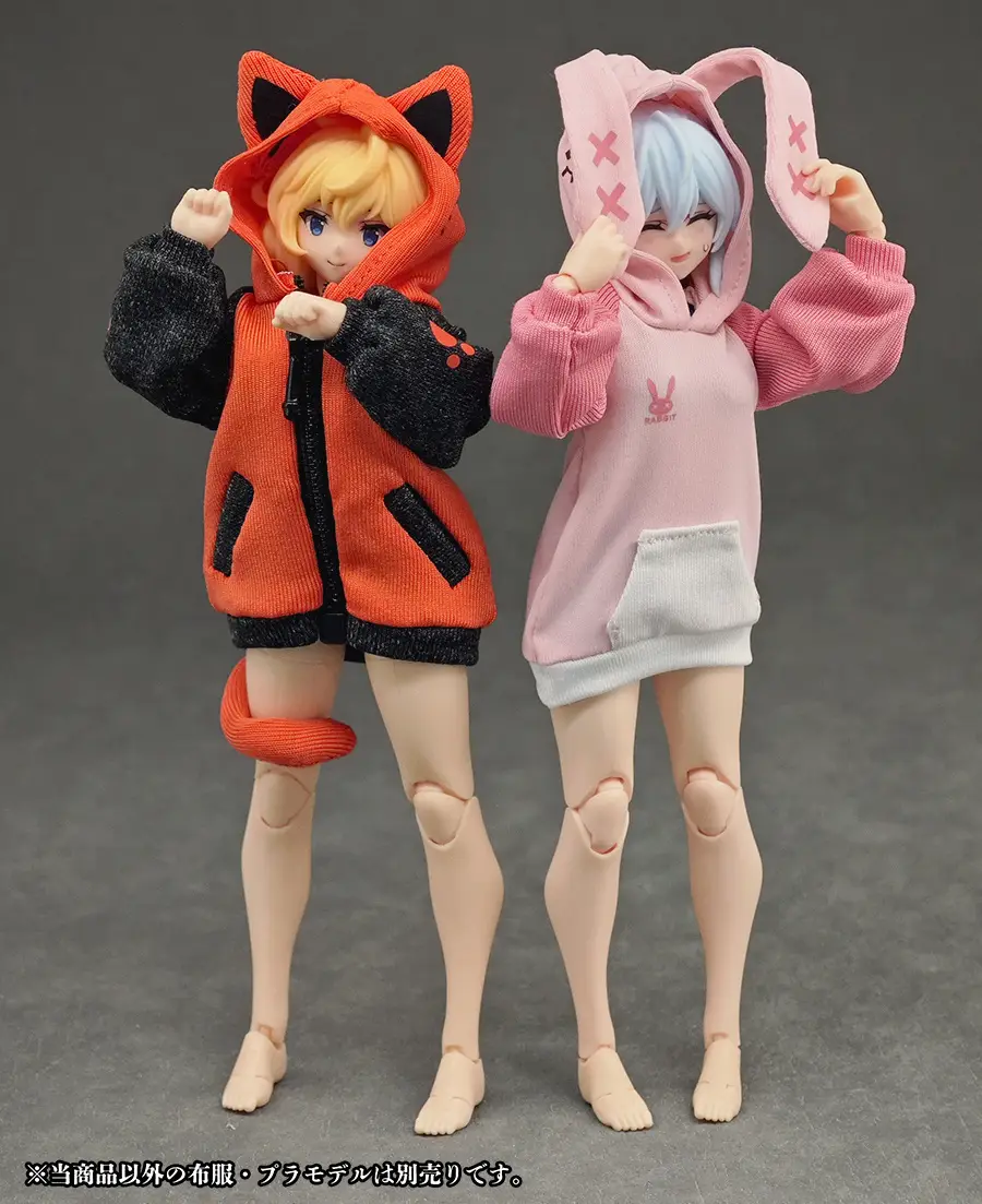 Party Animal Girl Room Wear Cat Hoodie - Image 8